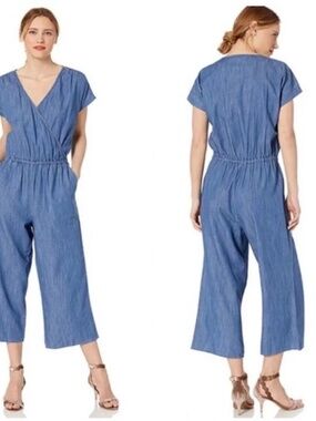 J.Crew Mercantile Denim Jumpsuit Size M